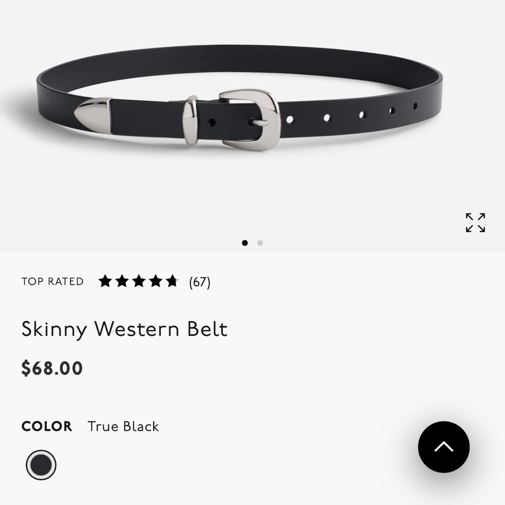 Madewell Skinny Western Belt